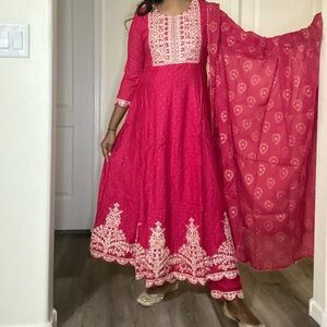 Indian gown, anarkali